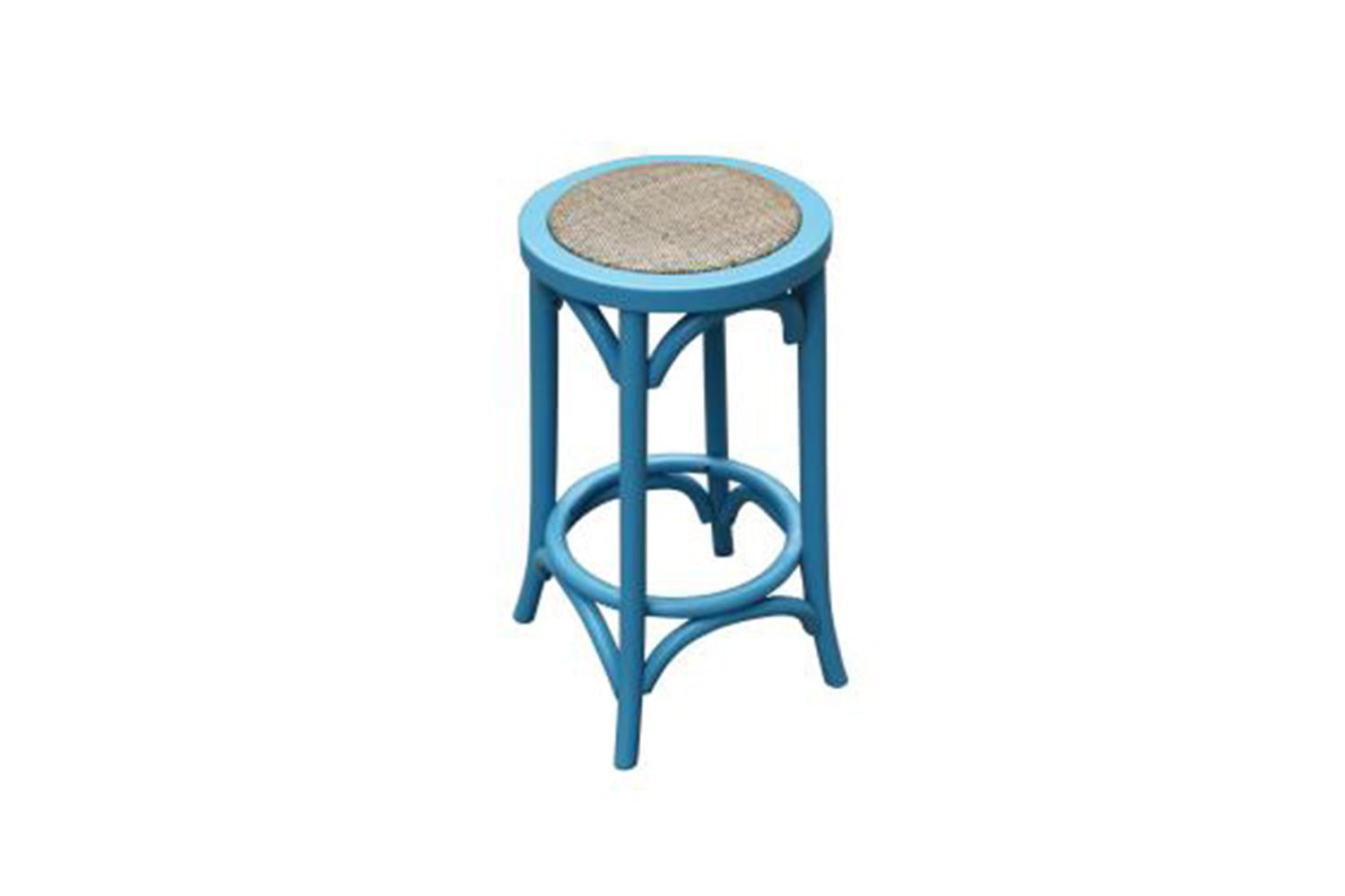 Barista Stool Blue Color for Kitchen Australia | Vivin Furnishings