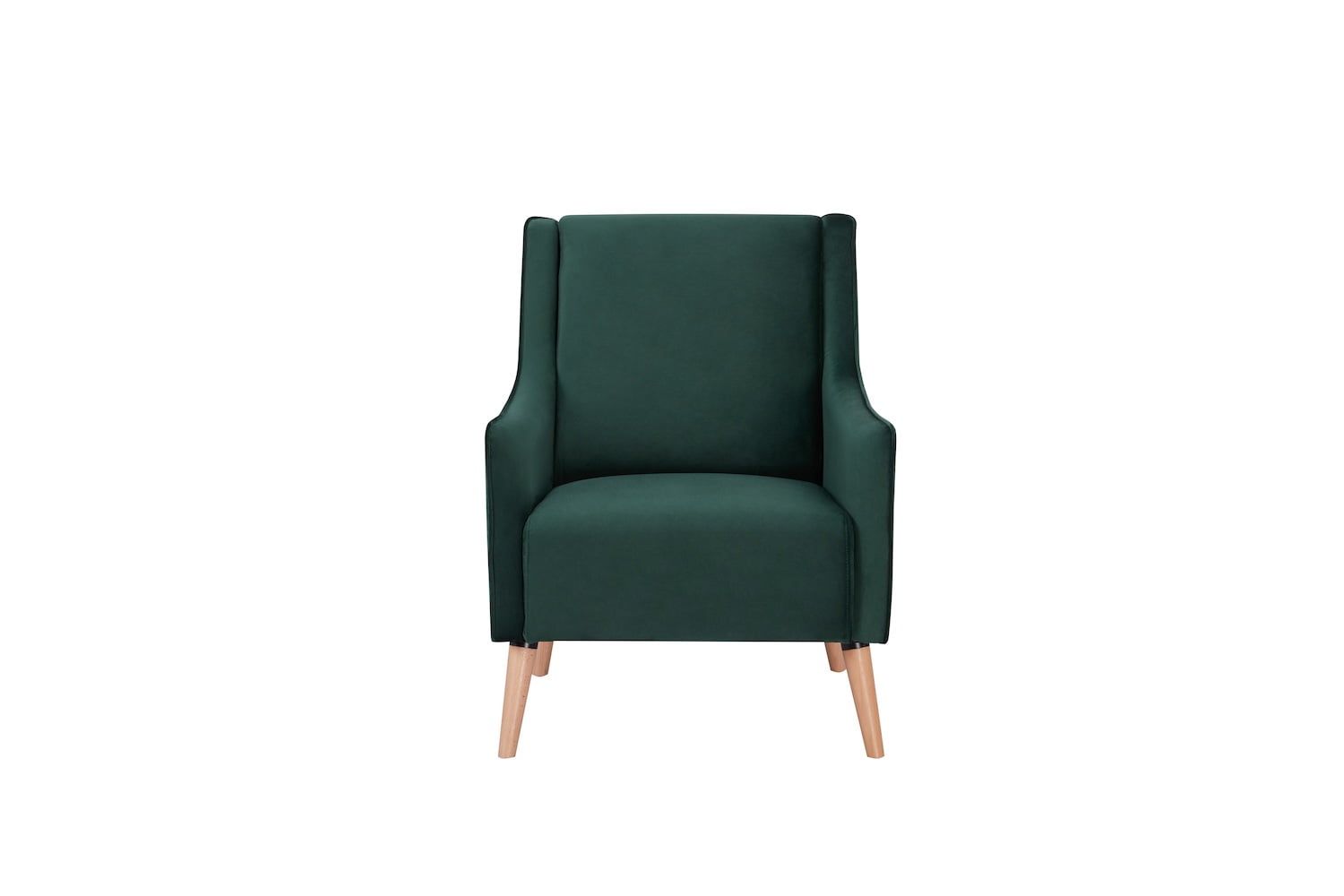 Rose Arm Chair in Green Color for Airbnb Styling